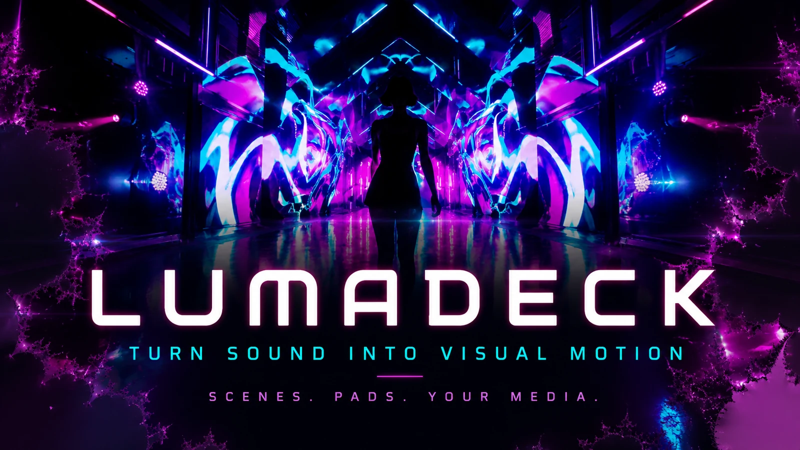 LumaDeck — turn sound into visual motion